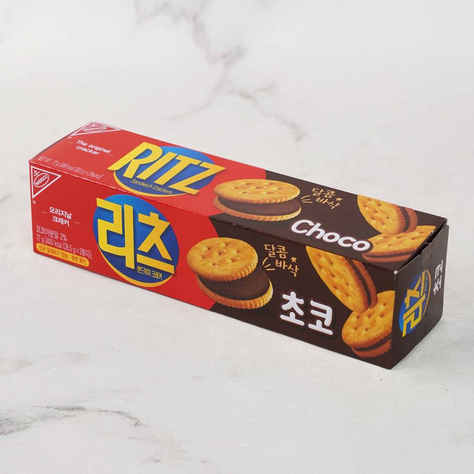 메가마트 동서 리츠 샌드위치 크래커 초코 77g - 상세 이미지 2