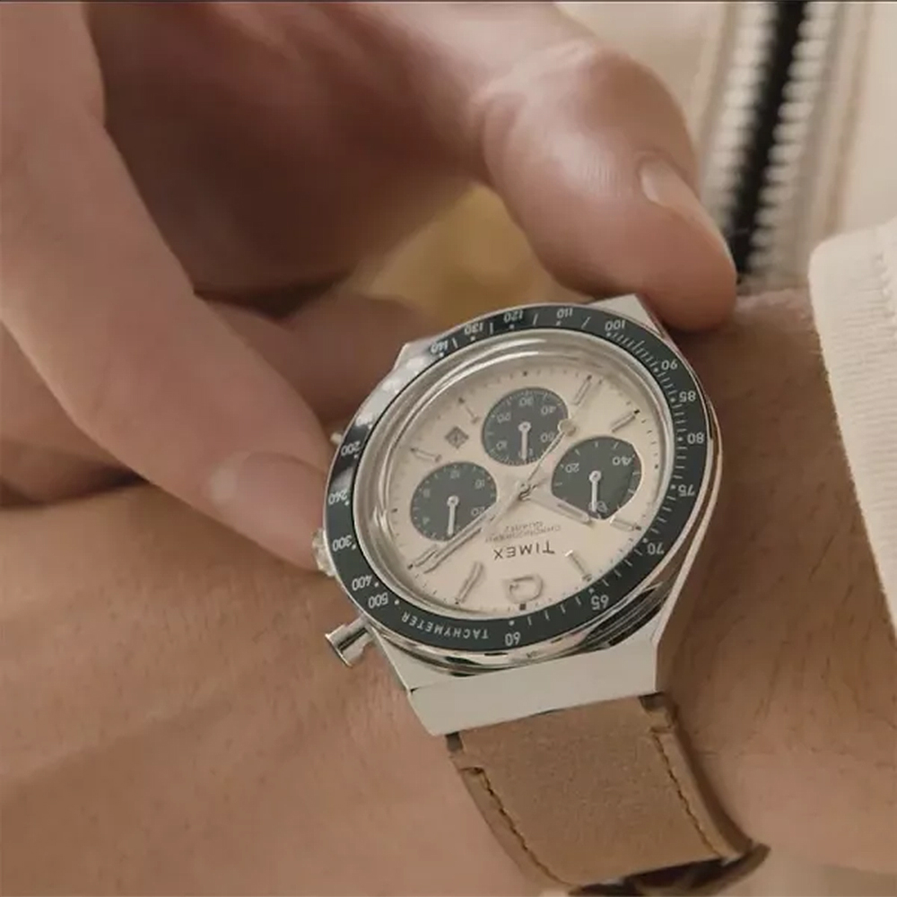 타이맥스 Q TIMEX 크로노그래프 브라운 스포츠워치 40mm TW2V42800