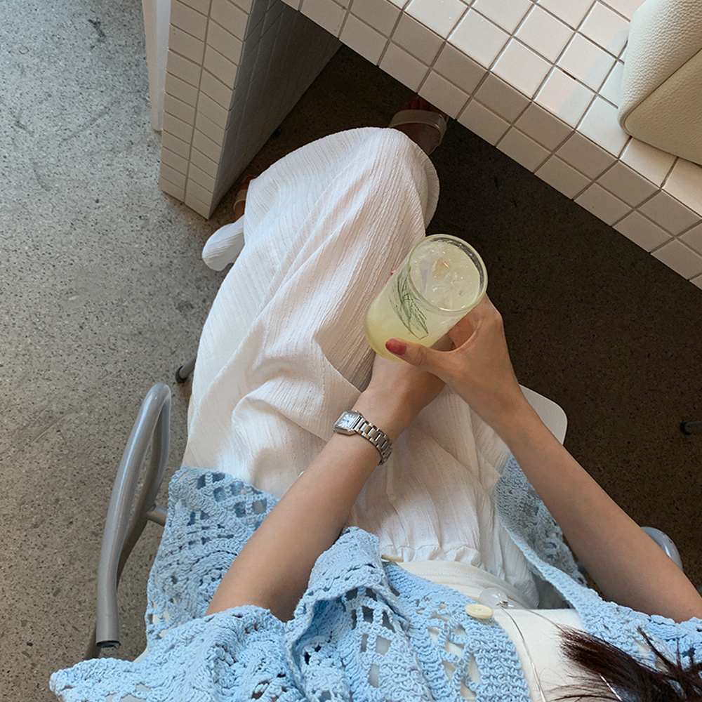 바하마 와이드 밴딩 팬츠 - 상세 이미지 4