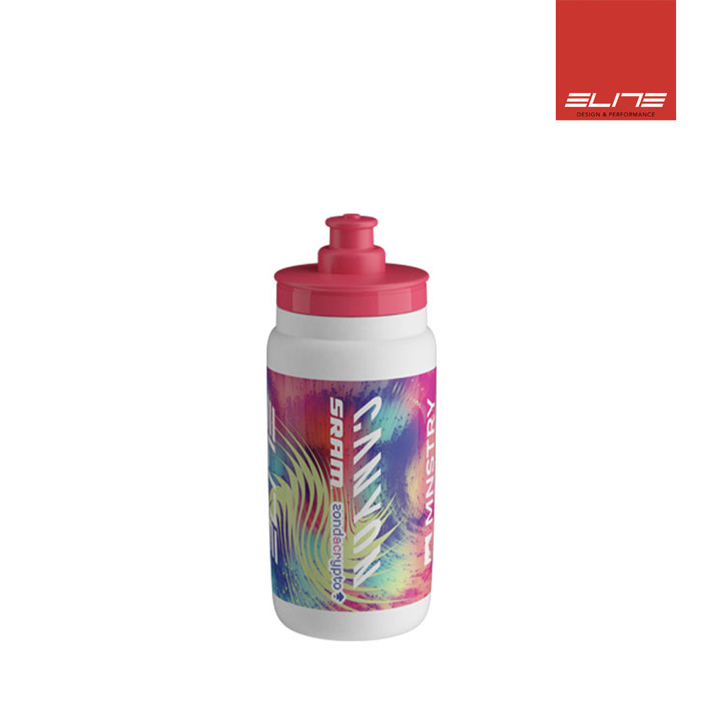 엘리트 플라이 팀 캐년 스램(CANYON SRAM) 550ml 자전거 운동 물통 공식 직판  016041494 - 상품 이미지