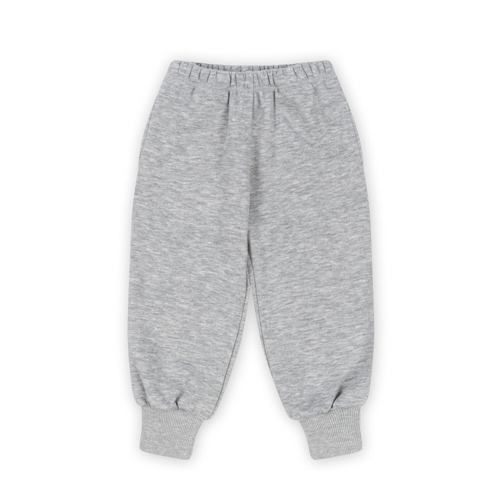 콩제슬래드 키즈 루 스웨트 팬츠 KS102593 GREY MELANGE - 상품 이미지