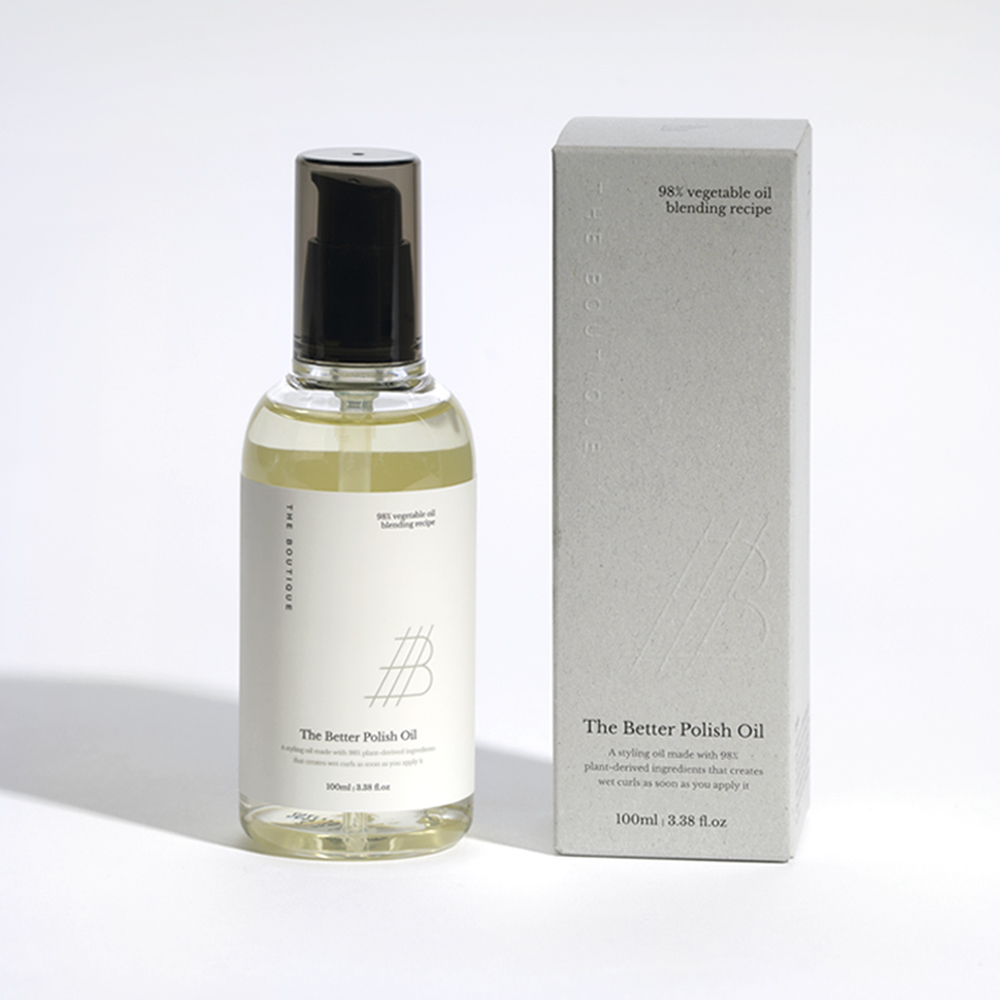 더 베럴 헤어 폴리쉬 오일 웨트 헤어 에센스 100ml 1개