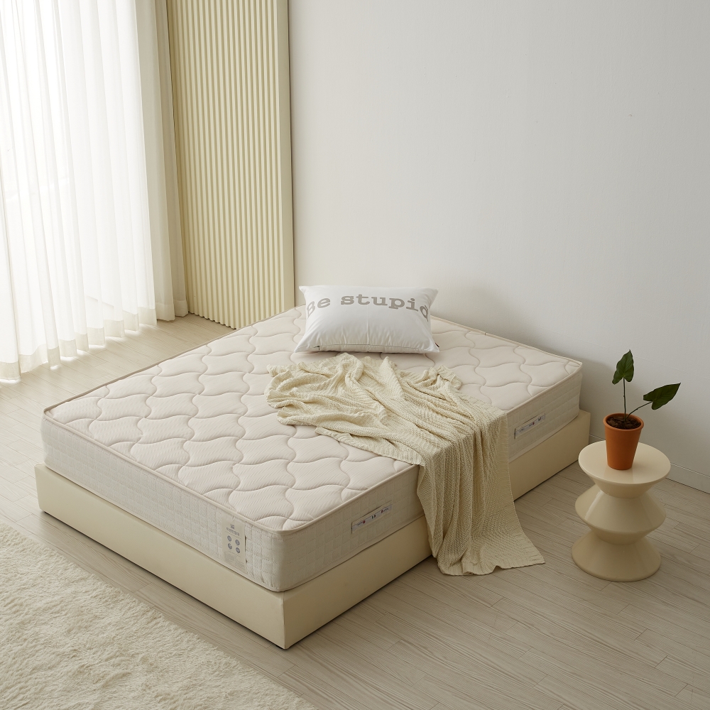 국내생산 독립스프링 퀸 매트리스 침대 바닥 허리 수면