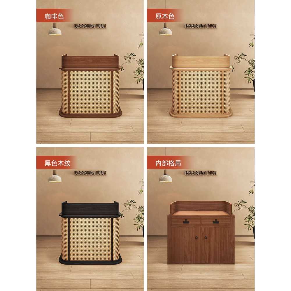 미니 카운터 데스크 접수대 뷰티샵 옷가게 프론트 70cm - 상세 이미지 3