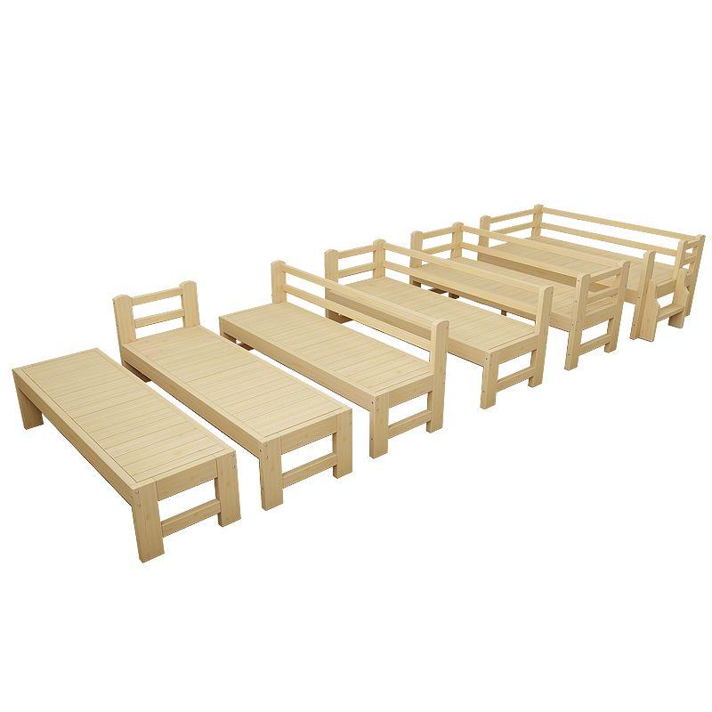 평상 마루 베란다 테라스 옥상 우드 접이식 실내 정자 180x60cm 높이 조정 가능 - 상세 이미지 3