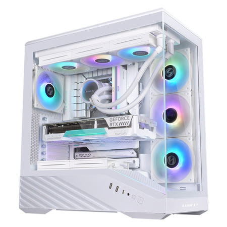 리안리 Vector V100 ARGB 화이트 (미들타워)