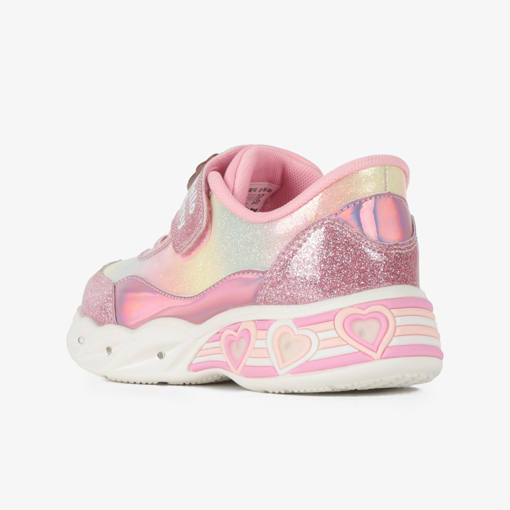 [슈퍼특가] 아이 혼자 신는 바로인 키즈 헬로키티 엘피 라이팅 운동화