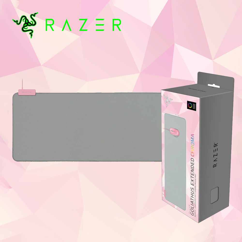 [국내정발] 레이저 골리아투스 크로마 장패드 마우스패드 핑크, 익스텐드