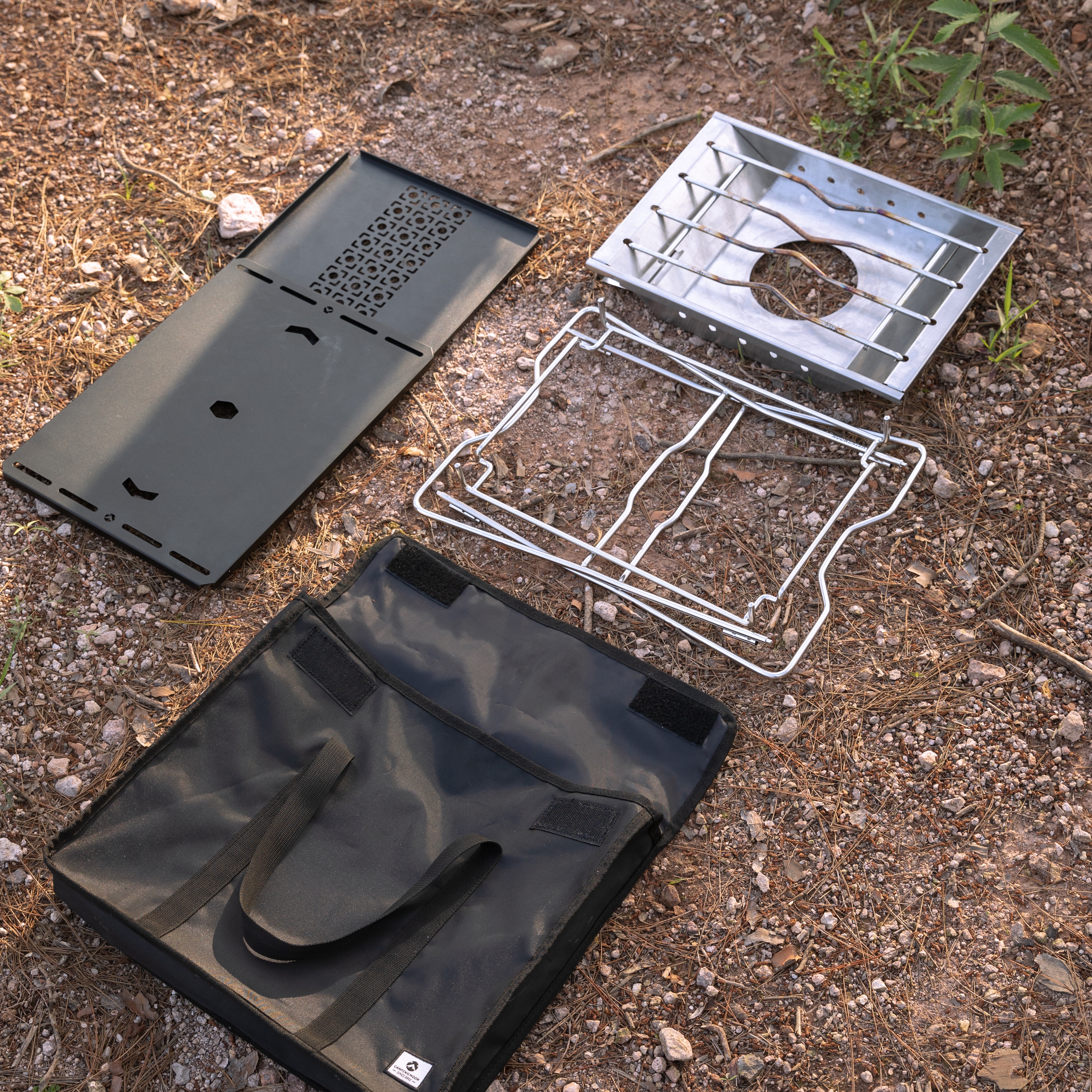 캠핑문 슬라이드 필드랙 수납가방 다용도 IGT 유닛 파우치 G-38-B 이미지 6