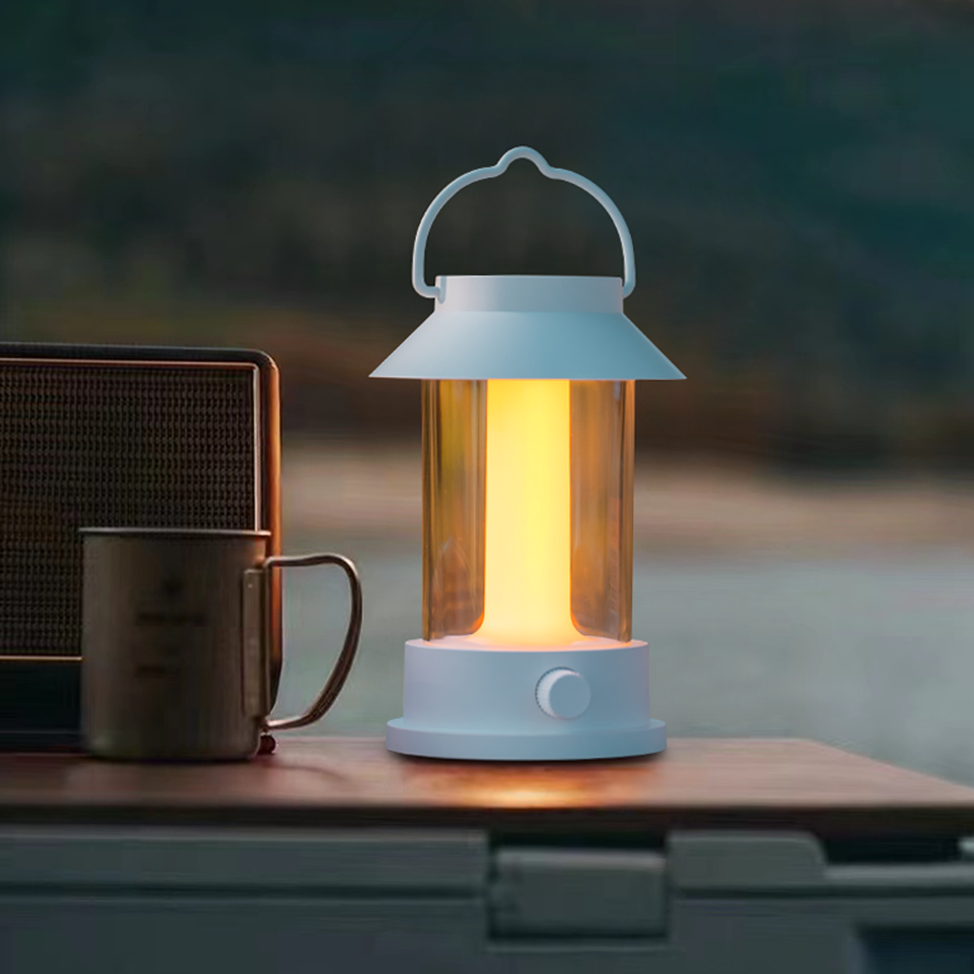 버티탭 선셋라이트 휴대용 랜턴 낚시 캠핑 텐트랜턴 감성캠핑 충전조명 감성램프 야외 무드등