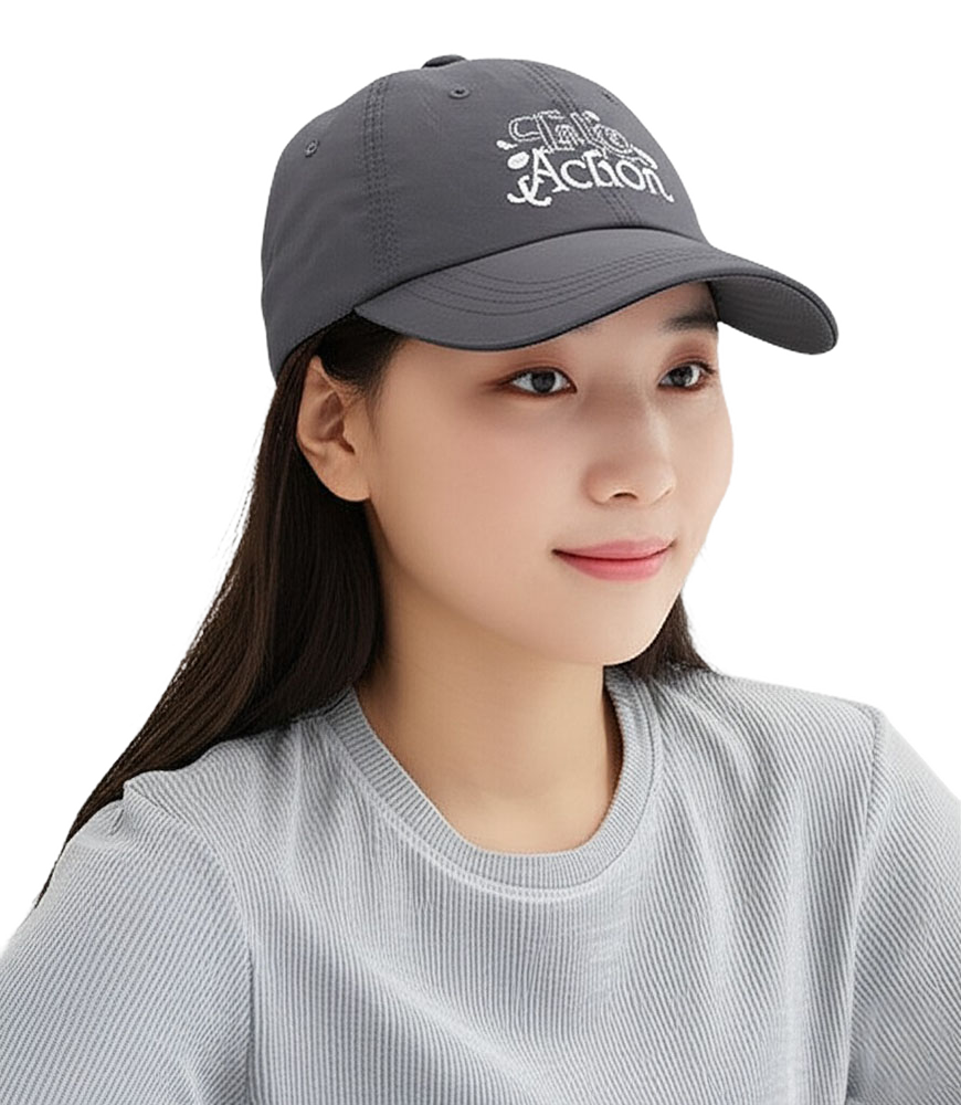 테이크액션 워터파크 볼캡 테니스 모자 트레일러닝 운동용 모자 나일론 바스락 볼캡 - 상세 이미지 5