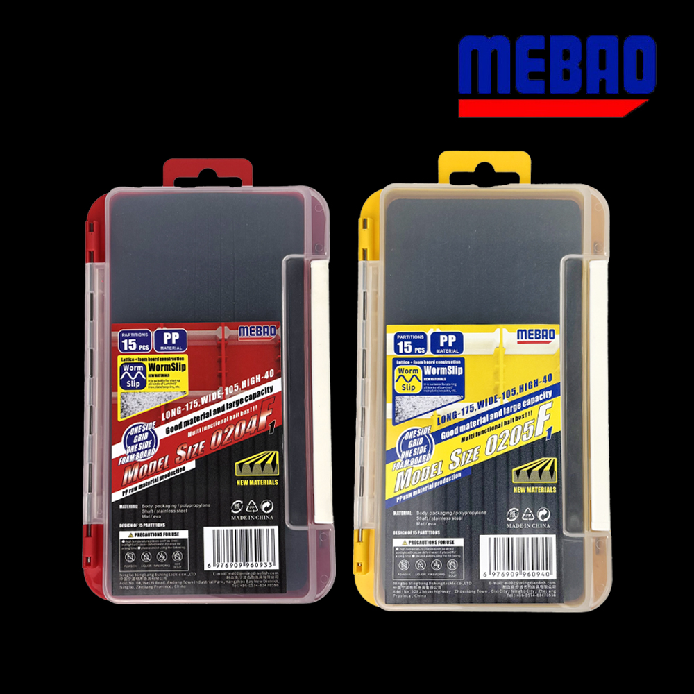 메바오 MBF1-0204 0205 루어 소품 지그헤드 슬릿폼 칸막이 양면케이스 MEBAO - 상세 이미지 4