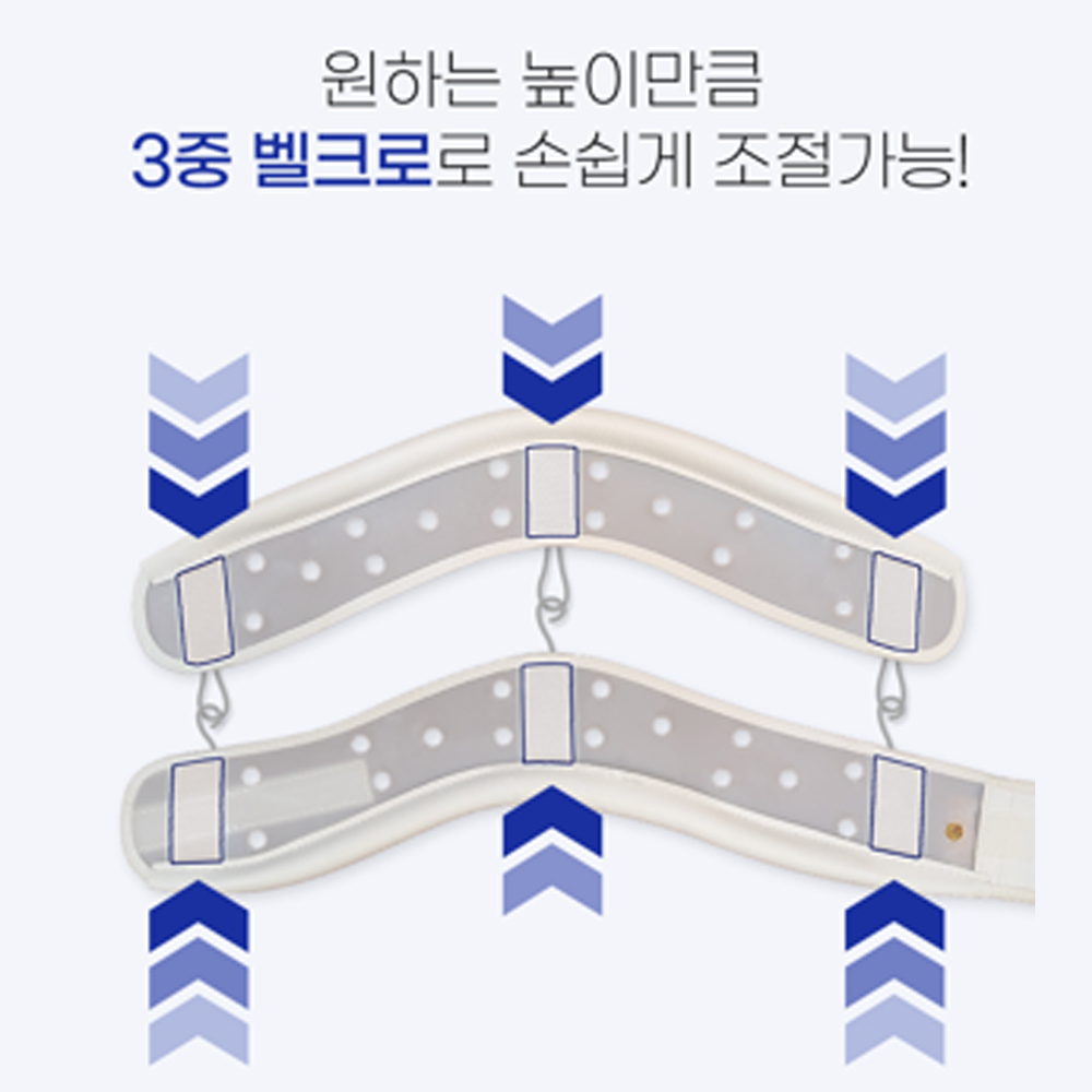 라인벨라 의료용 휴대용 목보호대 부목 목디스크 경추보호대 거북목 일자목 깁스 이미지 6
