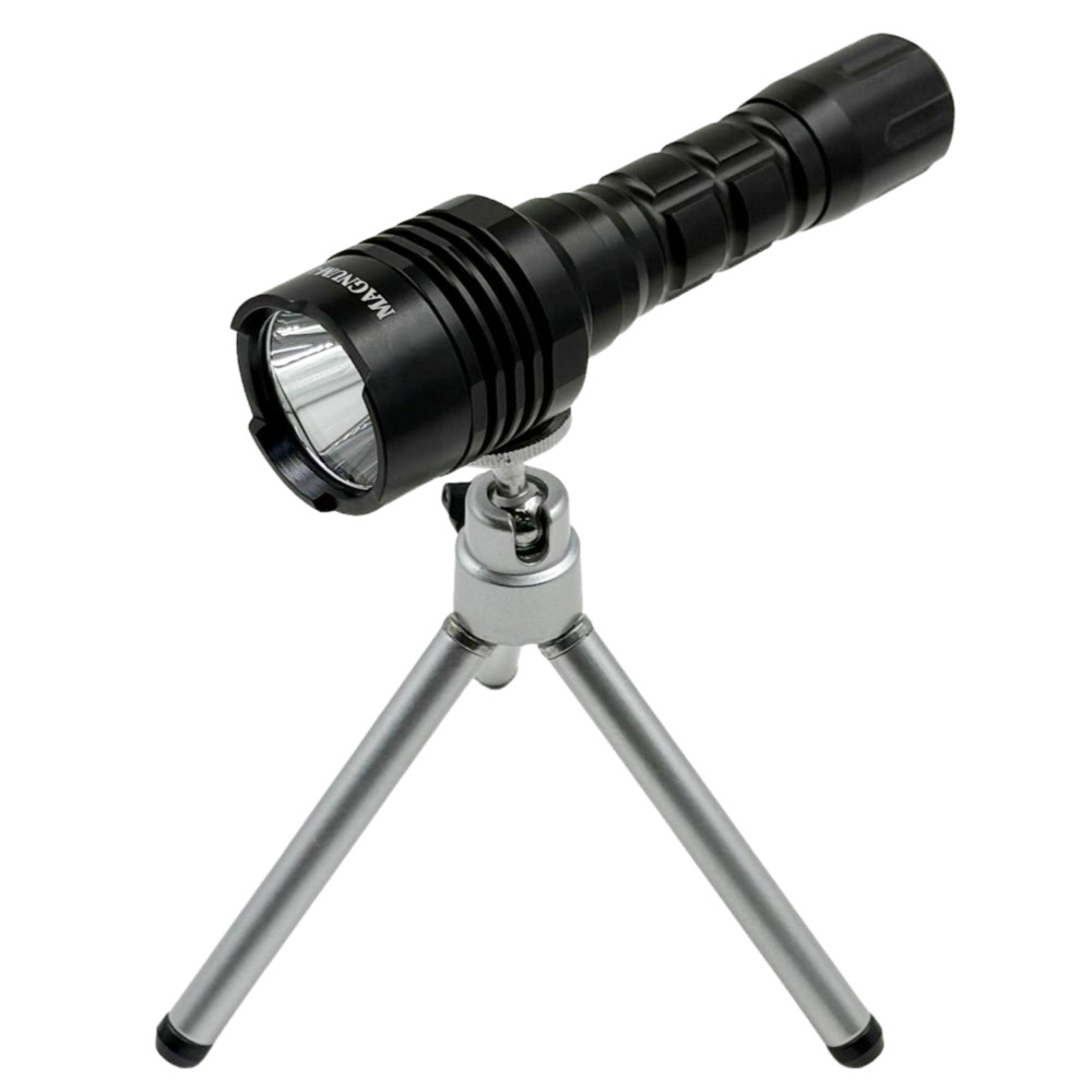 매그넘 L3 LED 후레쉬 집중광 써치라이트 18650 사냥용 사냥 1/4 손전등 랜턴 - 상세 이미지 4