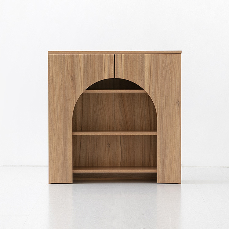 숄리드 벽난로 콘솔수납장 KC757 라이트브라운 0871.2139