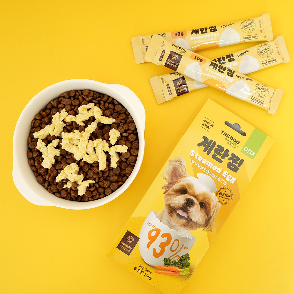 더독 NEW 계란찜 야채, 150g, 1개 이미지 4