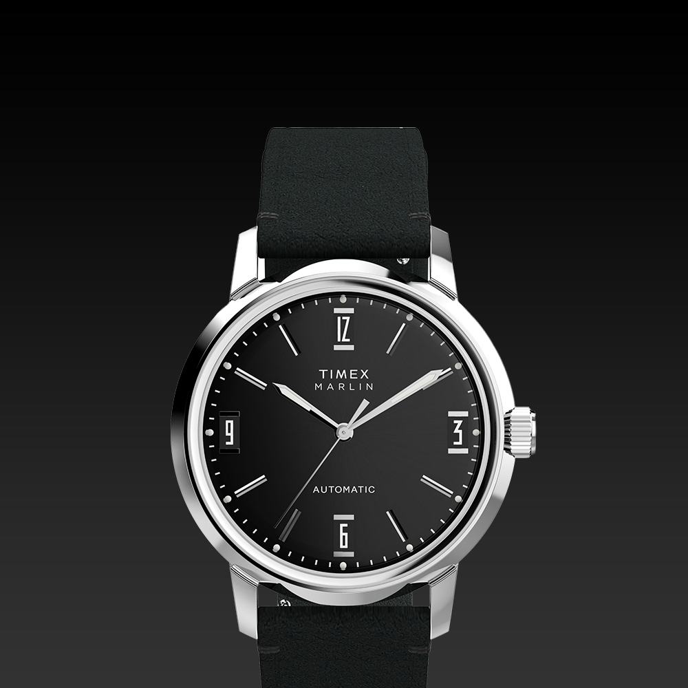 타이맥스 멀린 오토매틱 가죽스트랩 남성시계 40mm TW2W59700