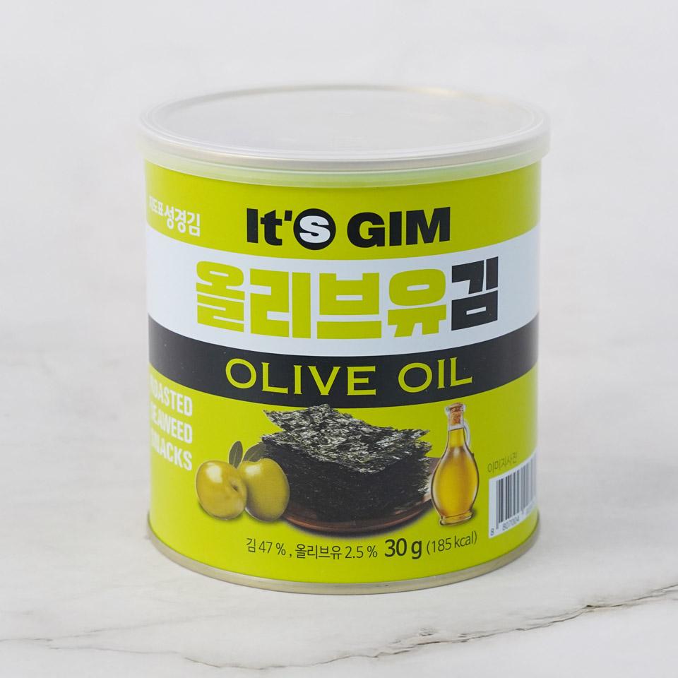 메가마트 성경 올리브김(캔) 30g(56매) - 메인 이미지