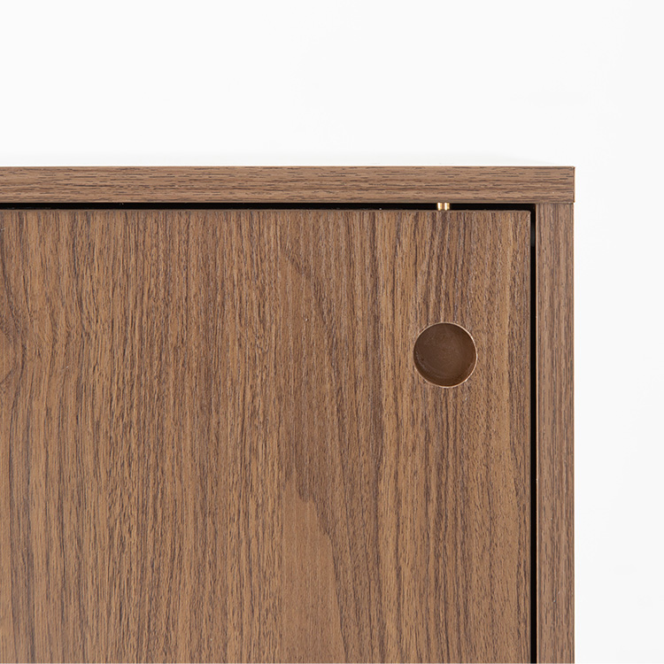 폴라보 TV거실장 12064 1200x450x640mm, 브라운 6729.4759