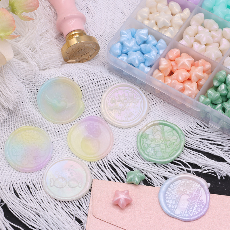 1평문구점 실링왁스 세트 별모양 별링왁스 24색 이미지 3