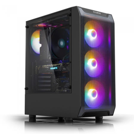 잘만 N3 FM 강화유리 컴퓨터 PC케이스