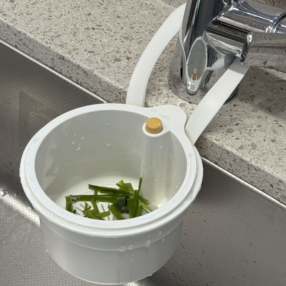 걸이형 음식물 쓰레기통 주방 음식 잔반처리 싱크대걸이 음쓰통