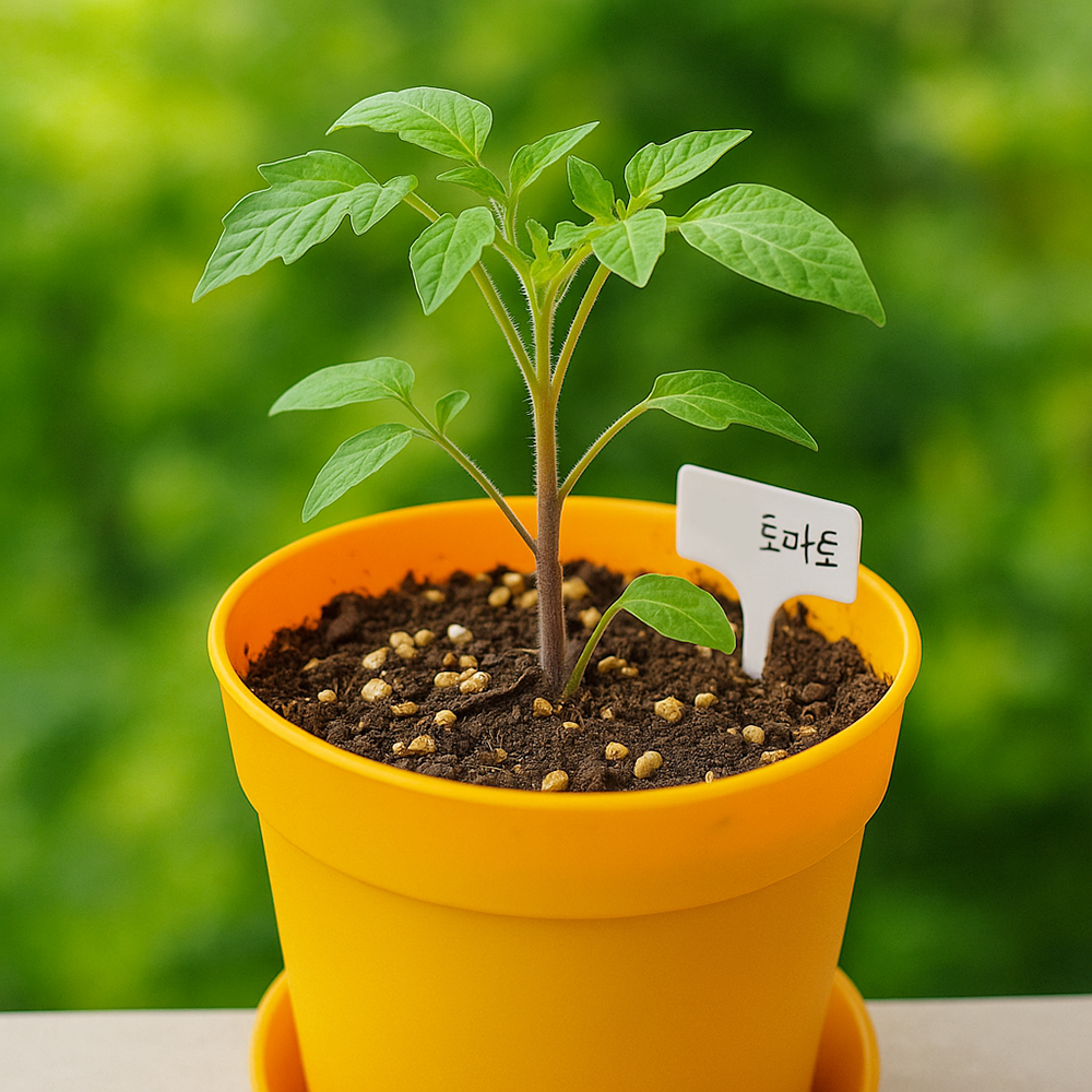 노랑 대추 방울토마토 키우기 재배 키트