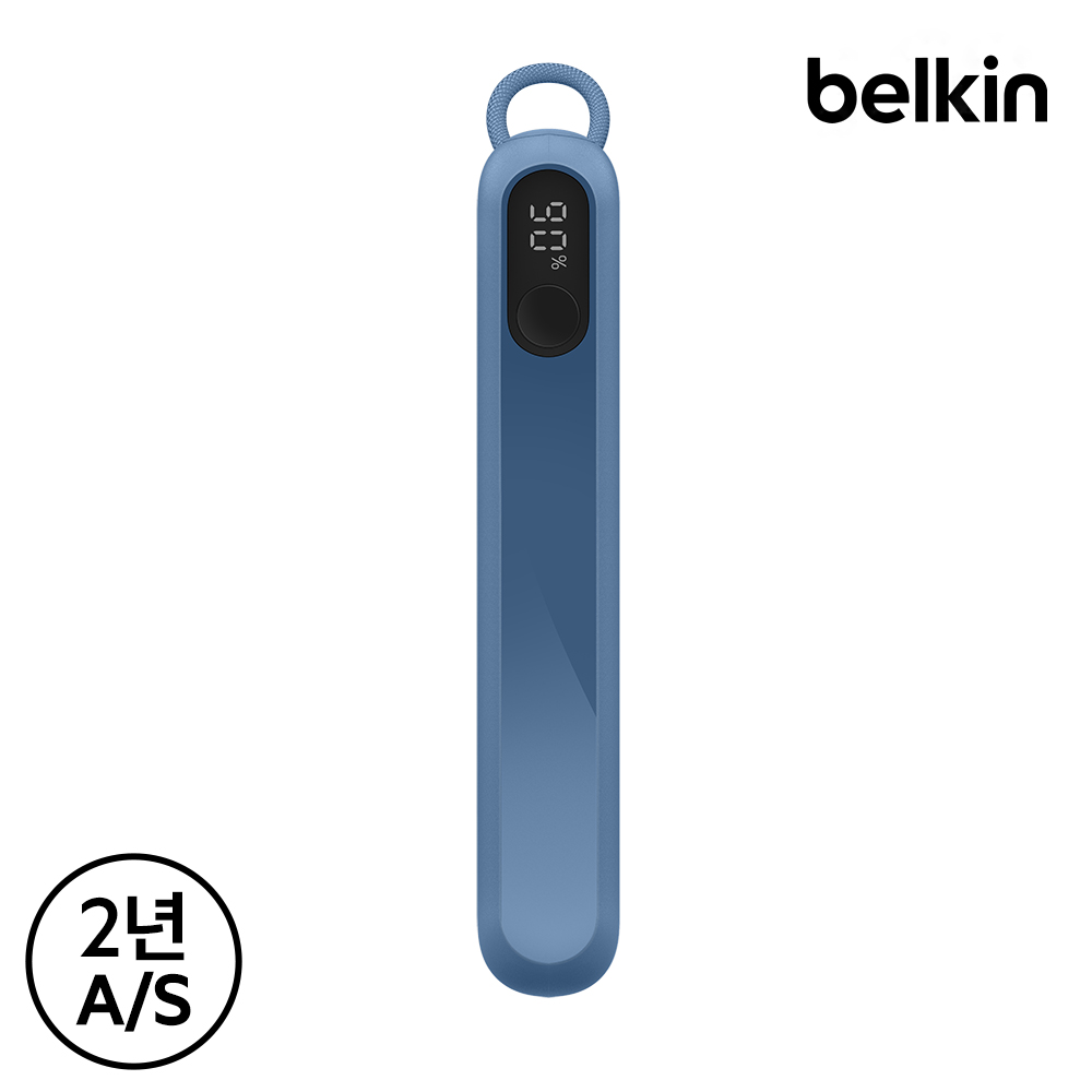 벨킨 20W 20000mAh 디스플레이 보조배터리 BPB028 C타입 케이블 기내반입 파워뱅크 아이폰17 16 호환 - 상세 이미지 3