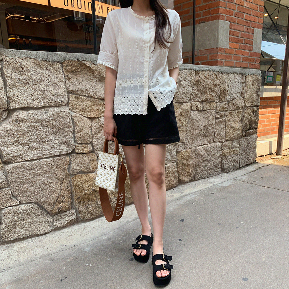 버키나 린넨 반바지 - 상세 이미지 4