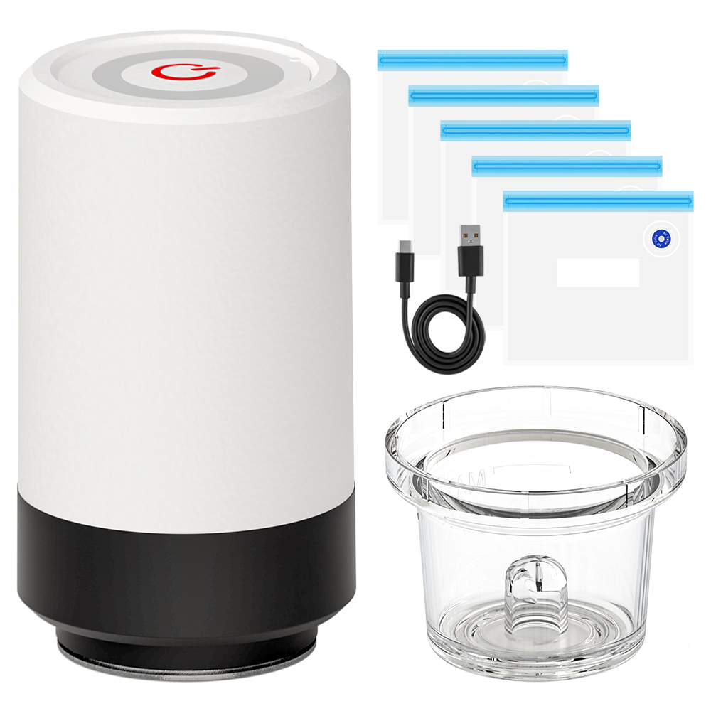 슈퍼락 가정용 진공포장기 음식 밀봉 진공 무선 휴대용 압축기