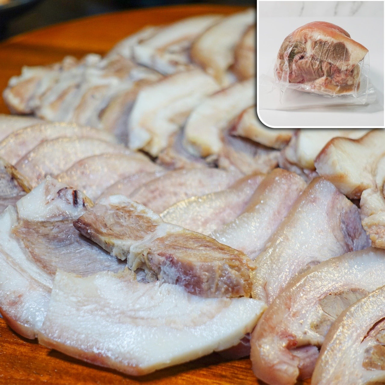 모두의국밥 돼지머리 고기수육블럭 500g 식당업소용수육 머릿고기슬라이스 편육 국밥재료