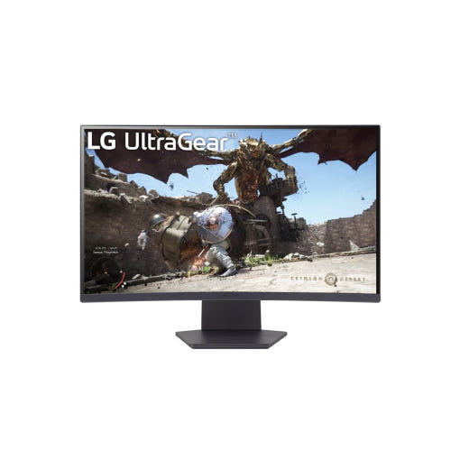 LG 27GS60QC 커브드 VA 패널 디테일
