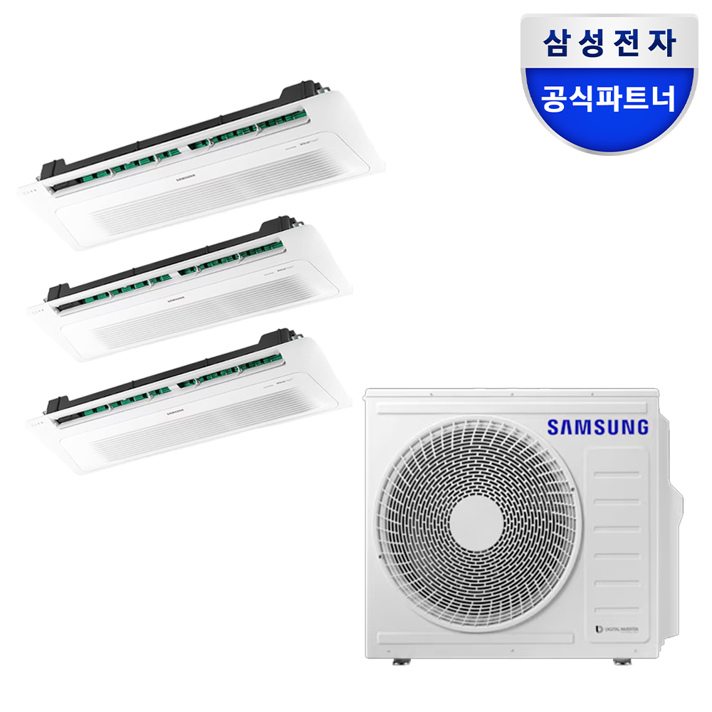 삼성 무풍 Wi-Fi 시스템 에어컨 전국 기본설치비포함 천정형 3실, 103.2㎡, 단배관