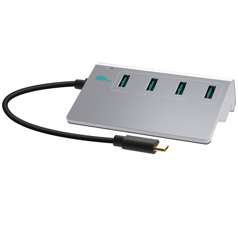 넥스트유 4포트 C타입 스탠드형 USB허브 고속충전 빠른전송 영상작업 USB 3.2 - 상세 이미지 3
