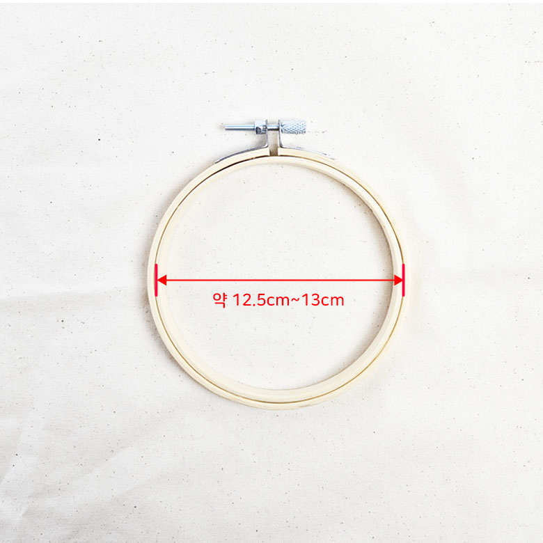대나무 원형 자수틀 수틀(13cm~18cm) - 상세 이미지 5