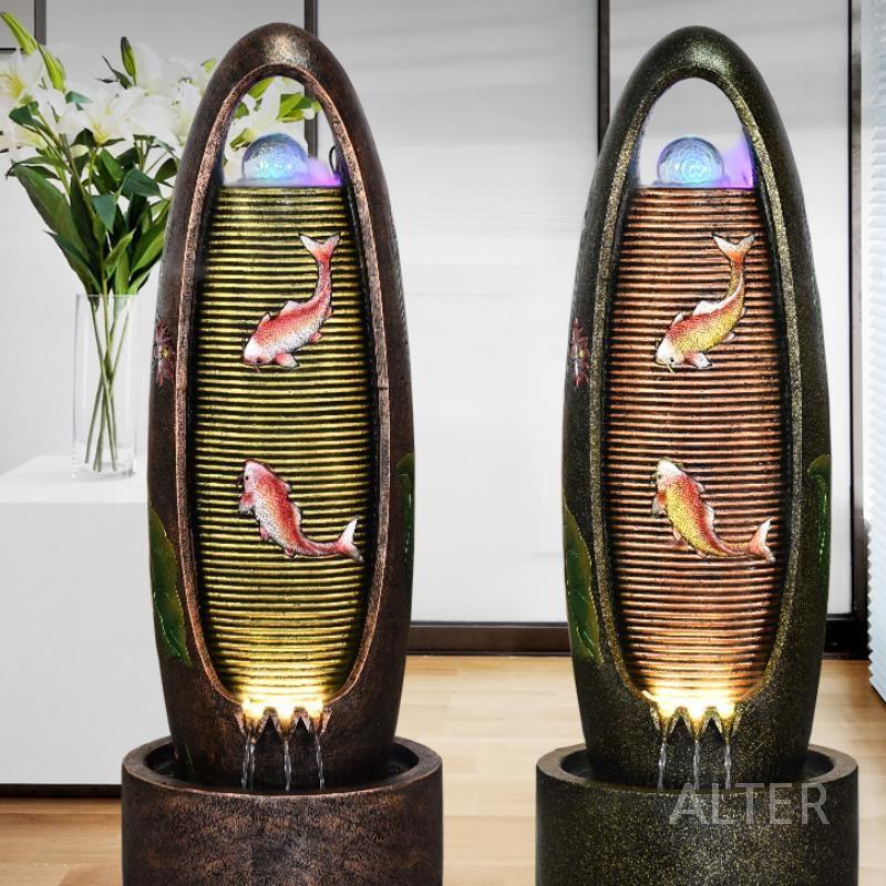 가정용 분수대 인공폭포 거실 장식 붕어 풍수 동양풍 8012형 분사기-높이 106cm - 상세 이미지 5