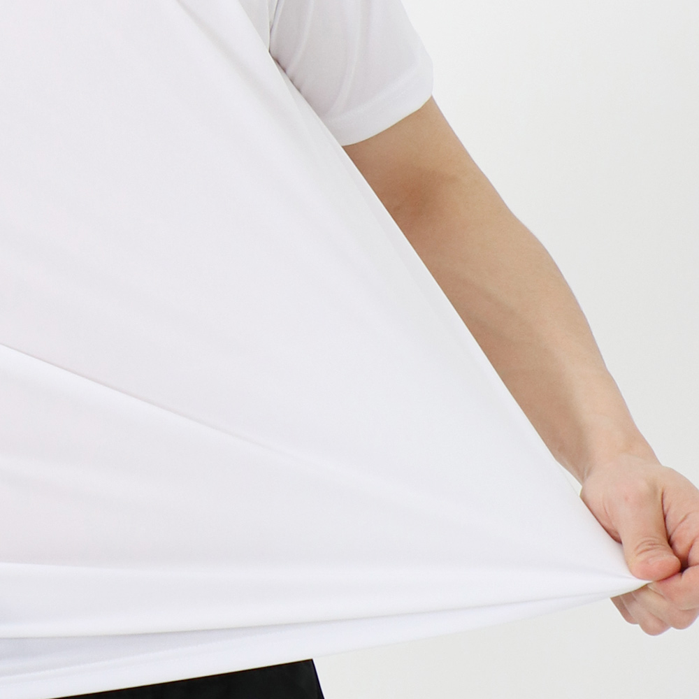 기능성 냉감 쿨드라이 라운드 반팔 무지 쿨티셔츠 - 상세 이미지 5