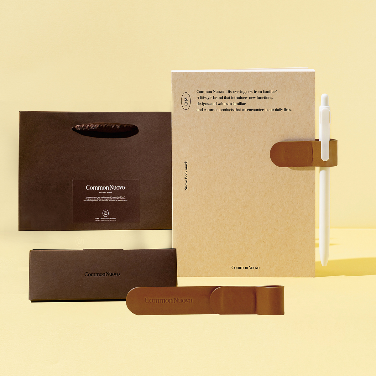 북마크 자석 책갈피 독서용품 이태리가죽 북클립 북다트