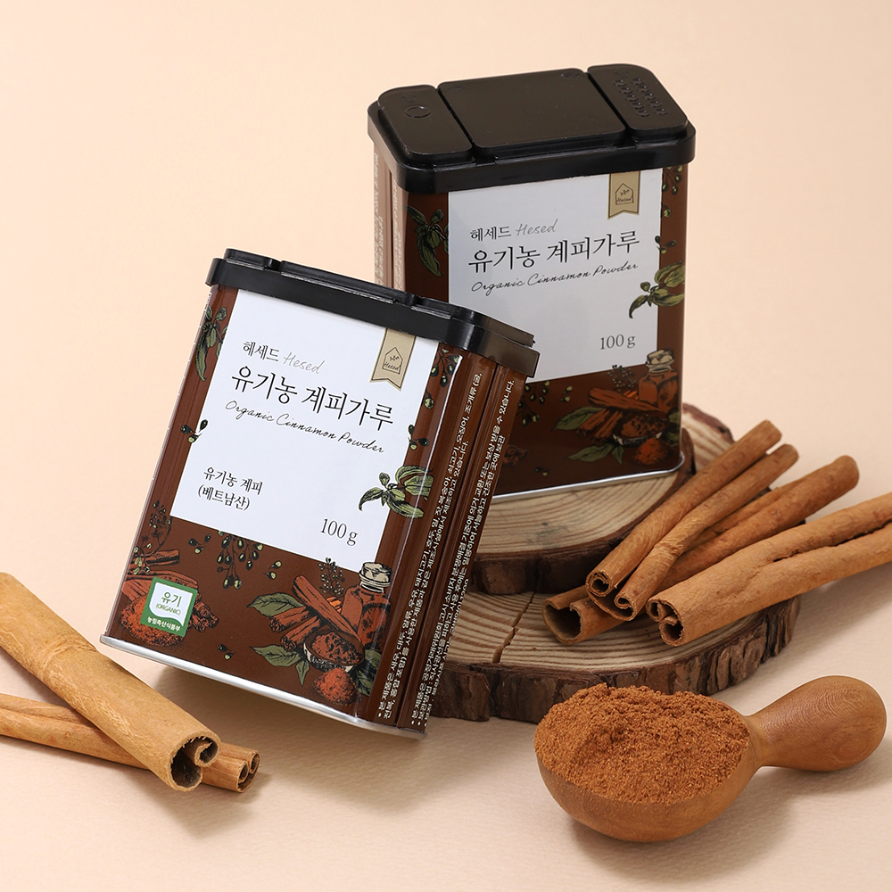 헤세드 계피 YB1등급 유기농 100g 시나몬 파우더 - 상세 이미지 5