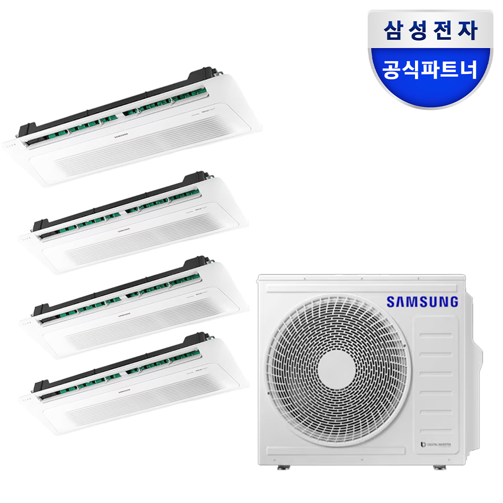삼성 무풍 Wi-Fi 시스템 에어컨 전국 기본설치비포함 천정형 4실, 114.6㎡, 다배관