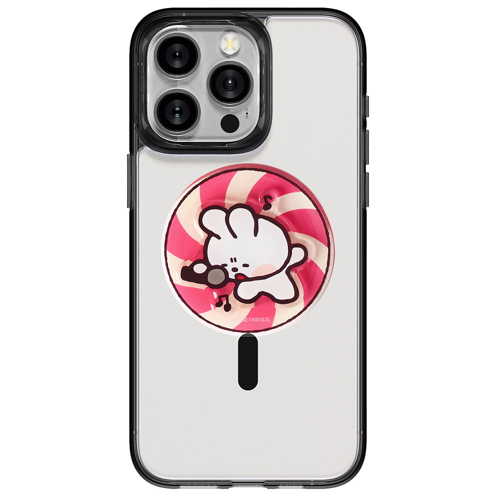 미니니 샤우팅 코니니 회전 모션 맥세이프 그립톡 스마트톡