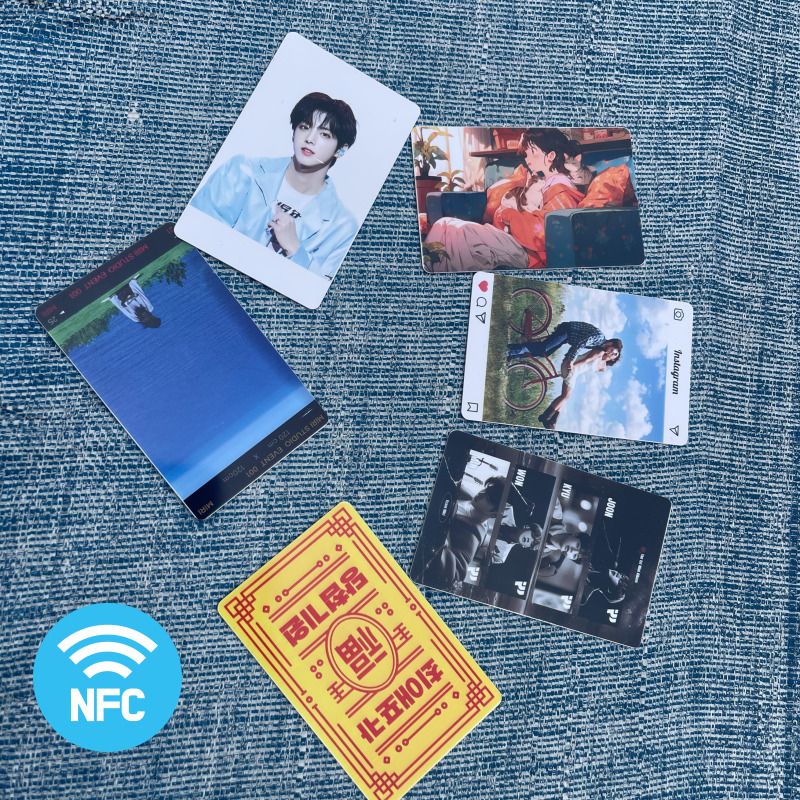 커스텀 NFC 포토카드 제작 포카 만들기 인쇄 아이돌 굿즈 소량 주문 PVC 양면 사진 - 상세 이미지 3
