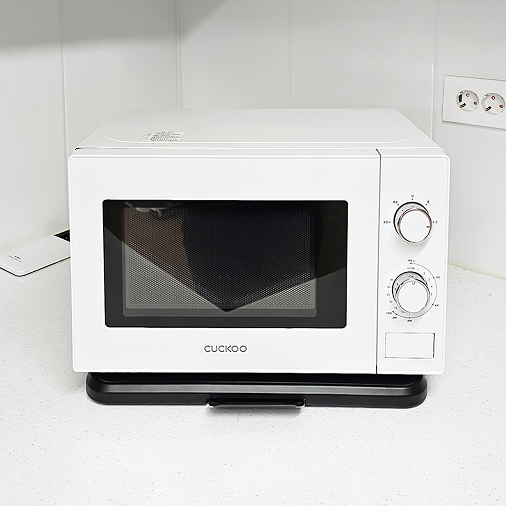 유즈베러띵 푸쉬 앤 슬라이딩 밥솥 트레이 화이트 가로형