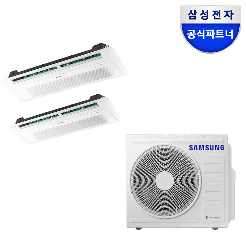 삼성 무풍 Wi-Fi 시스템 에어컨 전국 기본설치비포함 천정형 2실, 85㎡, 다배관