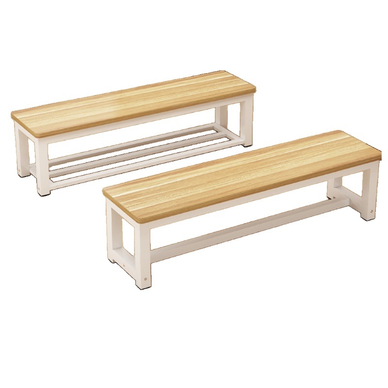 사우나 벤치 의자 나무 평상 원목 탈의실 야외 대기 휴게실 헬스장 브라운 단일바 60cm - 상품 이미지