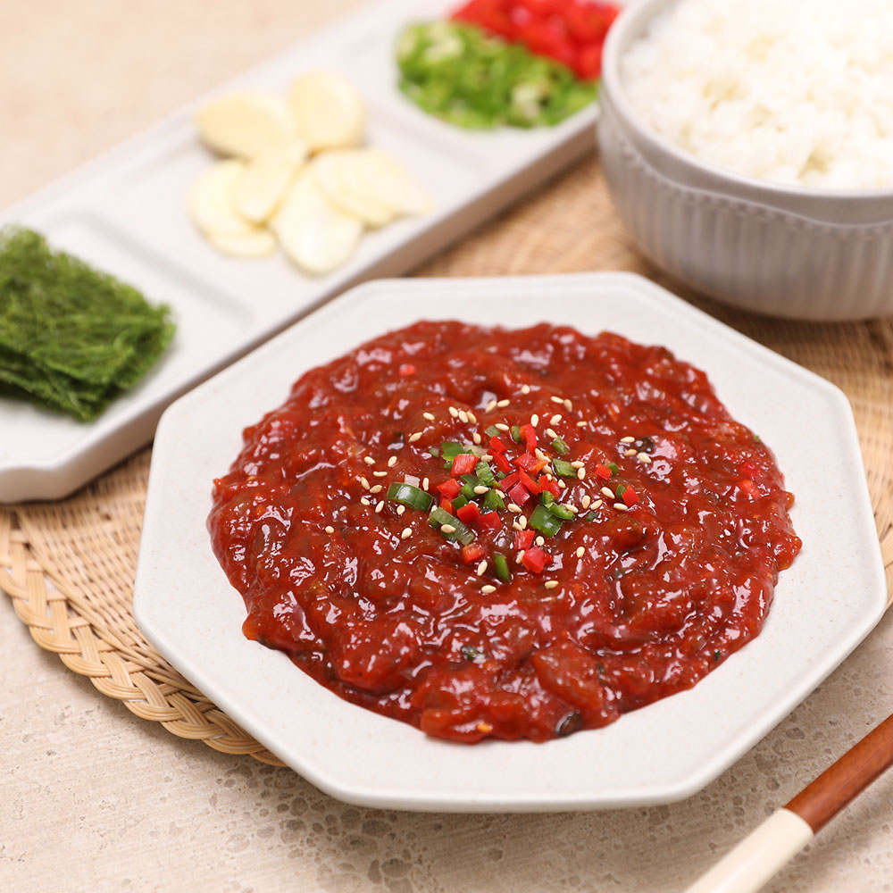 셰프애찬 순살 간장게장 양념게장 살로만 꽃게살 250g 이미지 6