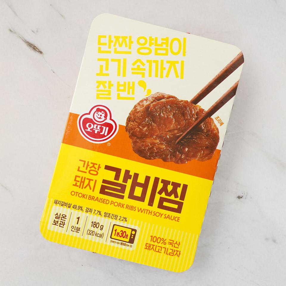 메가마트 오뚜기 간장돼지갈비찜 180g - 상세 이미지 2