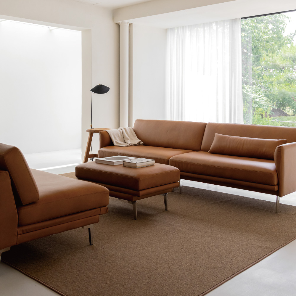 반트 세렌딥 이태리천연가죽 6인소파