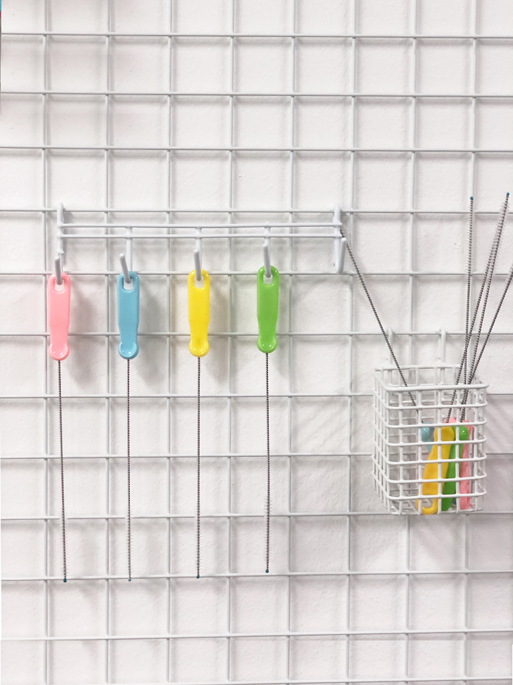 하이비 젖병 빨대브러쉬 아기빨대 전용 세척솔 100%국내제조