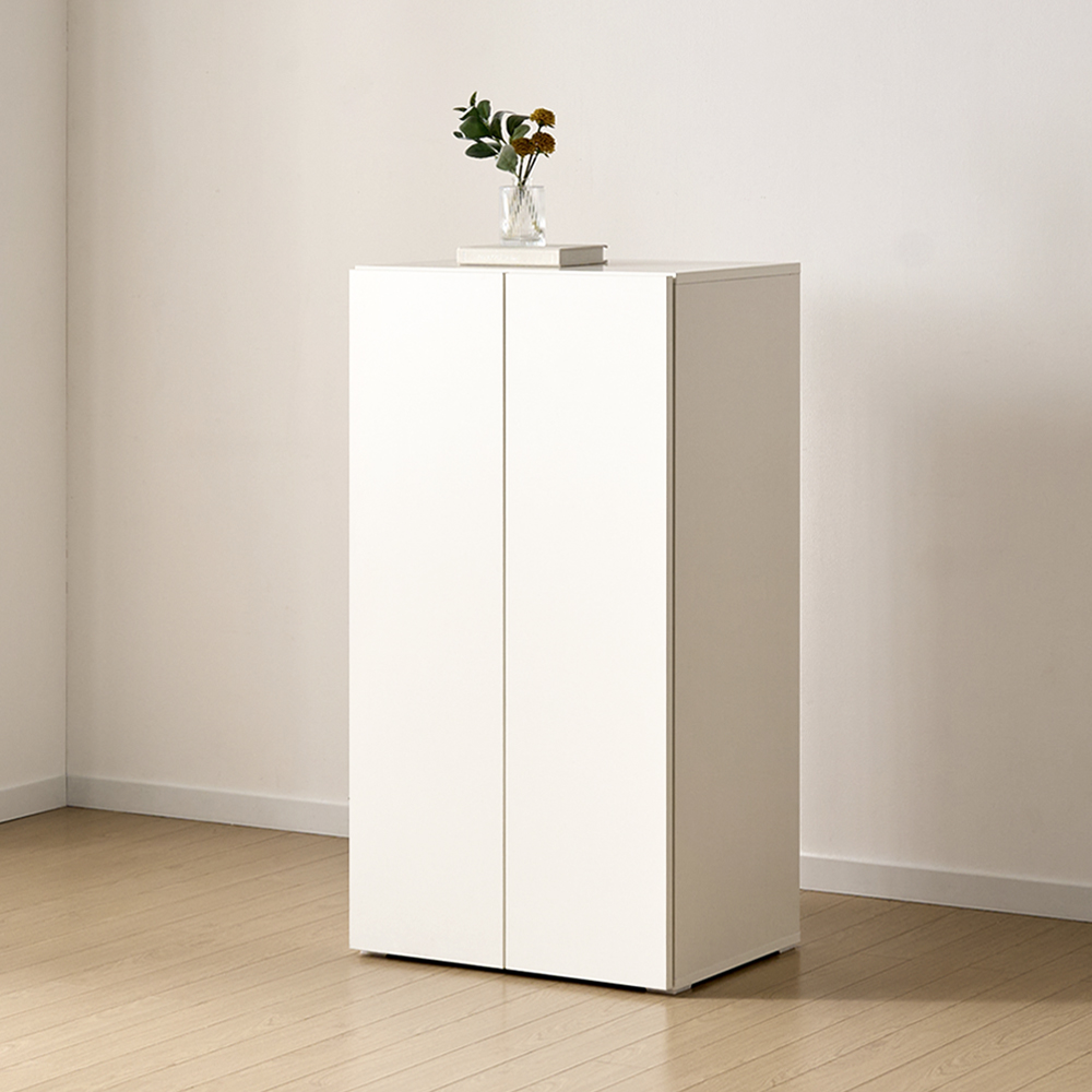 [기본형] 조아 수납장 (더 높은/일반형 600) 화이트 모듈 다용도 거실 베란다